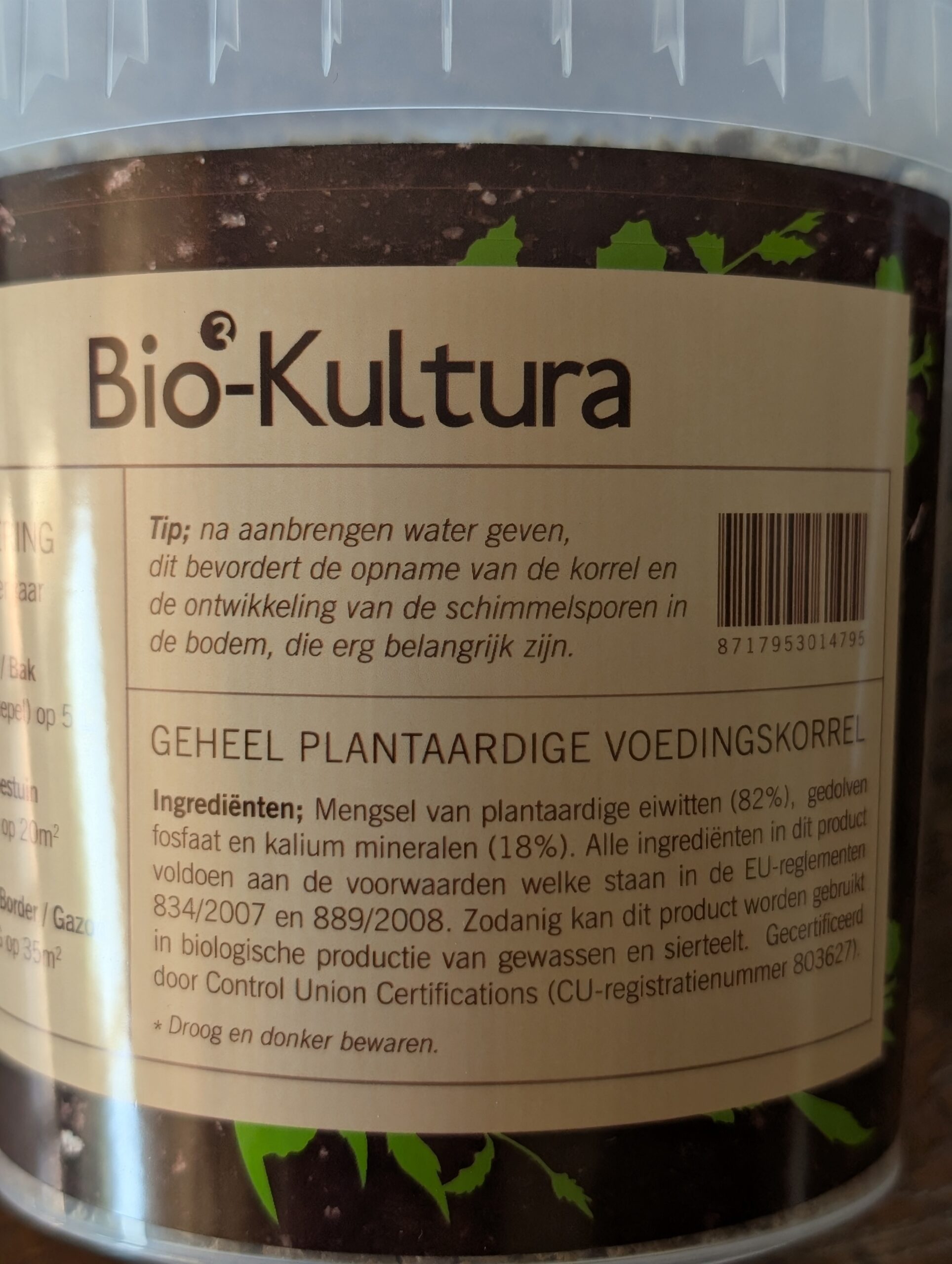 Plantaardige voedingskorrel (potplanten) - Afbeelding 2